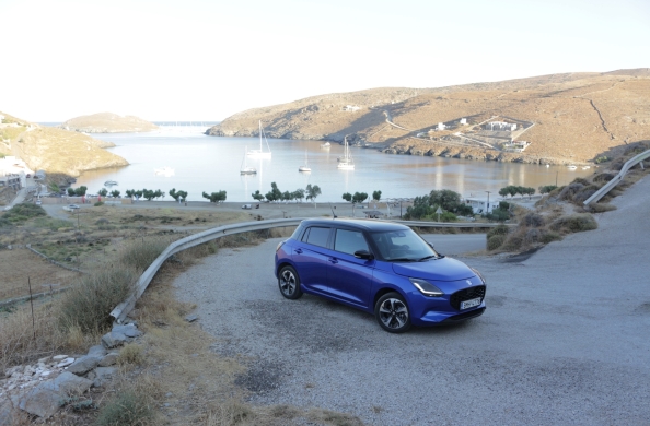 Suzuki Swift: Με το μικρό Ιάπωνα στην Κύθνο
