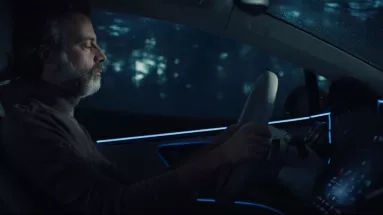 Με κάμερα ανίχνευσης υπνηλίας η ηλεκτρική Mercedes EQS (vid)