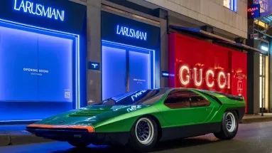 Η σπάνια Alfa Romeo Carabo στο Milan Design Week 