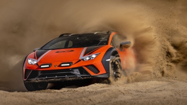 Lamborghini Huracan Sterrato: California... drifting (vid)