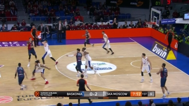 BASKONIA VITORIA GASTEIZ V CSKA MOSCOW GAME 3 RECAP