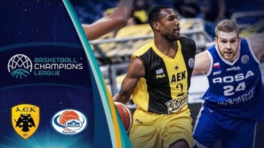 AEK v Rosa Radom - Highlights - Basketball Champions League