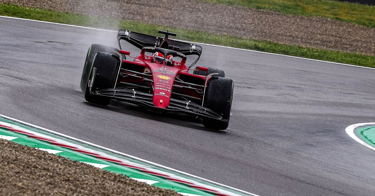 Formula 1, Imola: Leclerc e Ferrari da un altro pianeta nelle FP1 bagnate