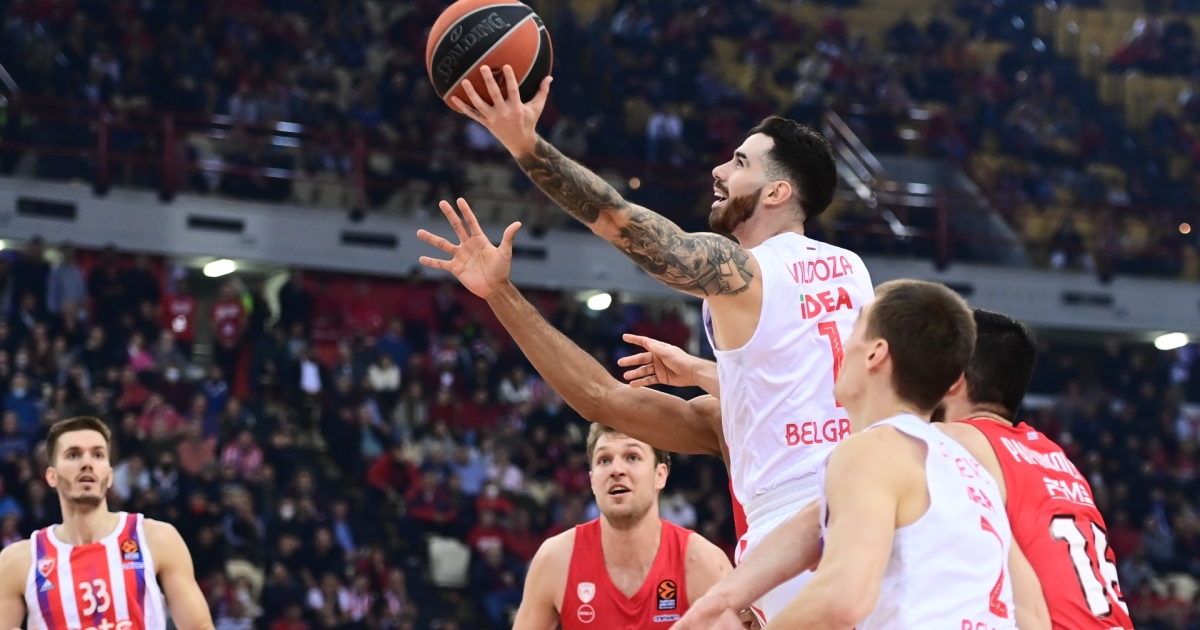 Olympiacos – Red Star 86-90: Vildoza “cleaned it up” (vid)