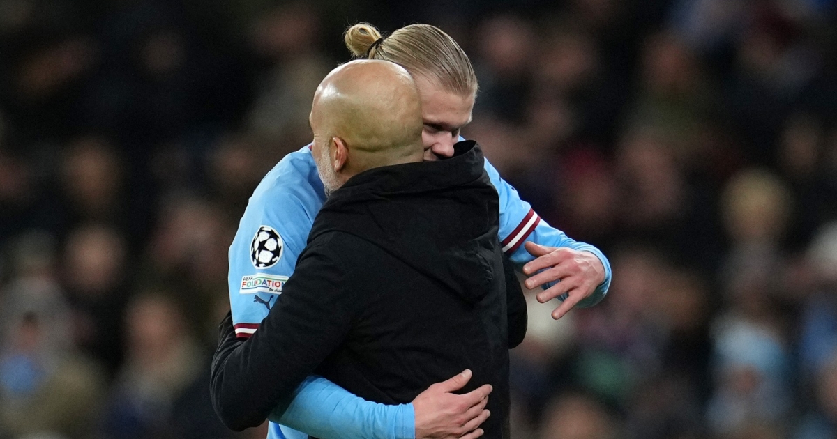 Guardiola: “If Haaland scored six goals in the Champions League at the age of 22, his life would be boring in the future.”