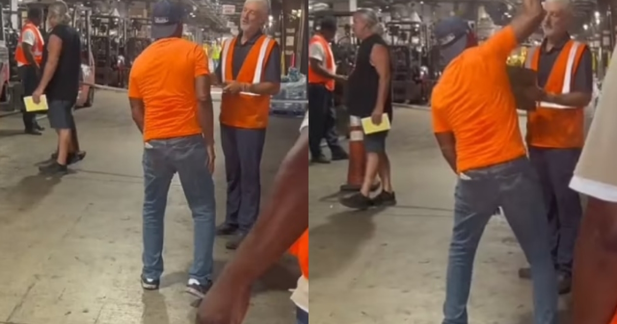 USA: The employee got angry at his superiors when they told him that after 30 years of work he could not retire (Video)