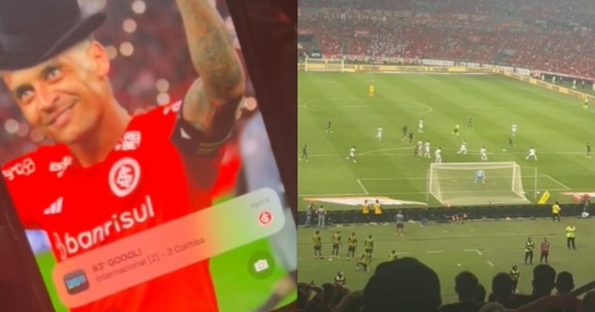 Paranoid scene in Brazil: Fan says ‘app alerted him his team scored 20 seconds before goal’ (VIDEO)