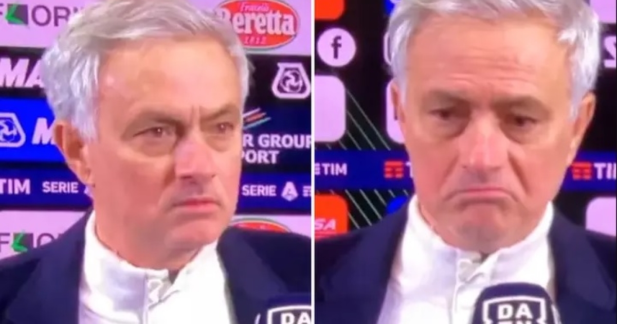 Mourinho: si è rifiutato di parlare italiano alla conferenza stampa di Roma