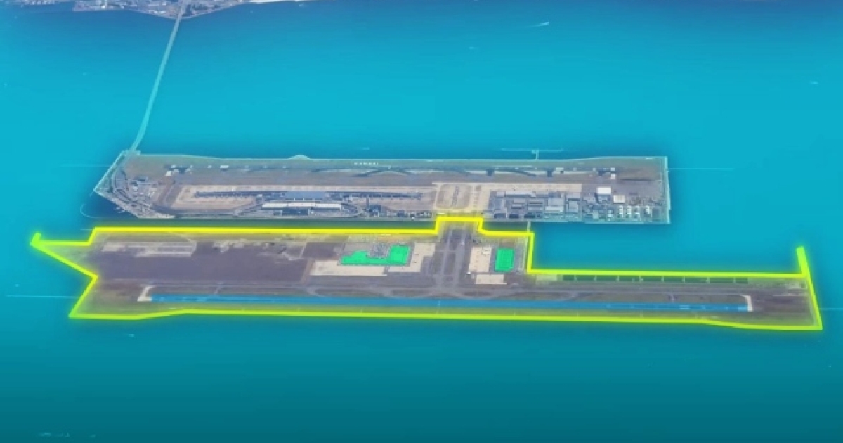 Sunken airport: Experts' desperate efforts to save the construction that cost billions (video)