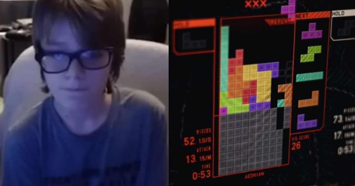 A 13-year-old boy achieved the impossible: he became the first to finish the game Tetris (video)