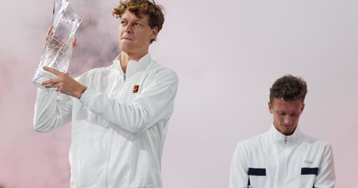 Σίφουνας στο Μαϊάμι ο Σίνερ!