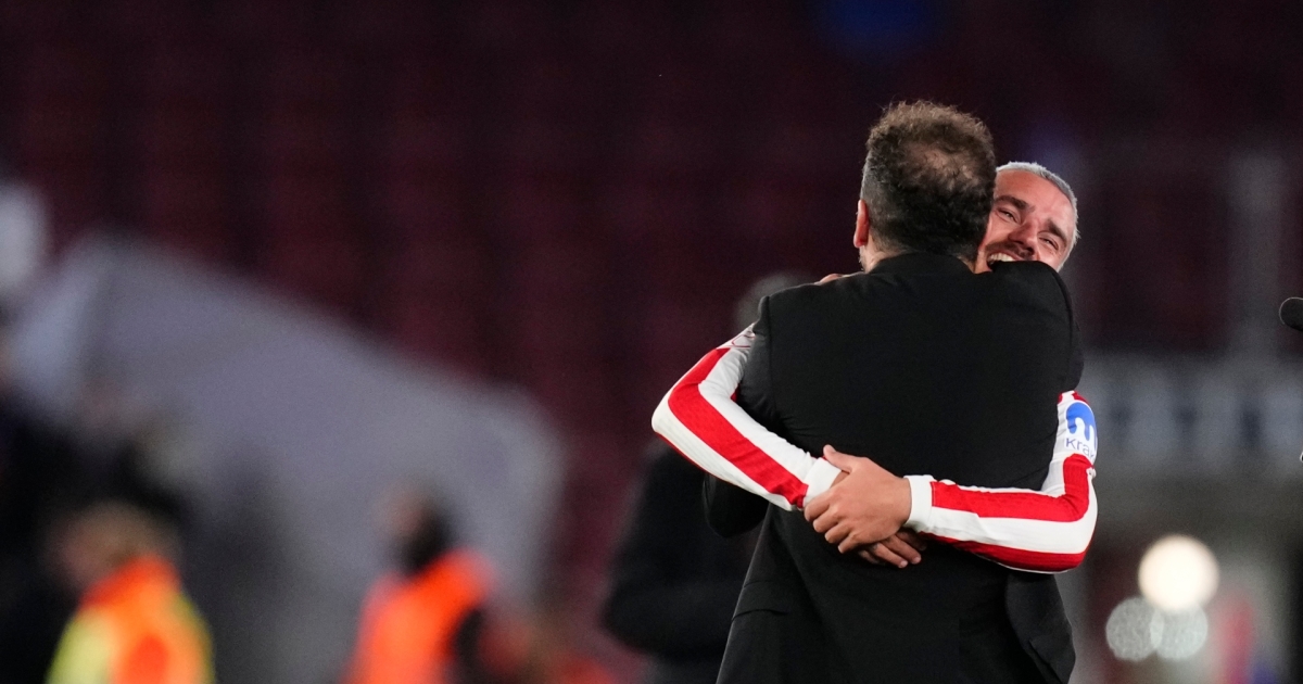 Γκριεζμάν: Έπλεξε το εγκώμιο του Ντιέγκο Σιμεόνε