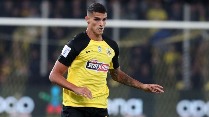 Ο Ερικ Λαμέλα της ΑΕΚ