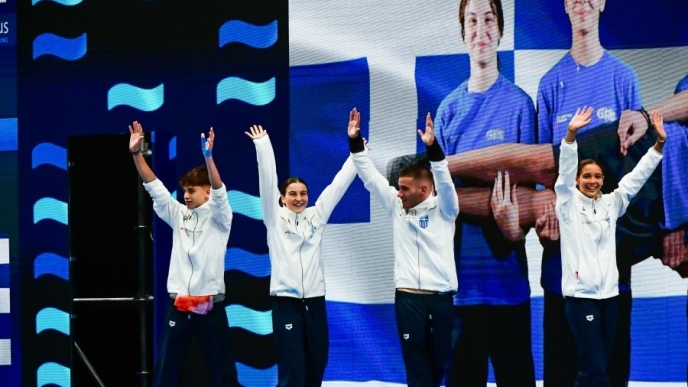 Η εθνική ομάδα καταδύσεων εφήβων