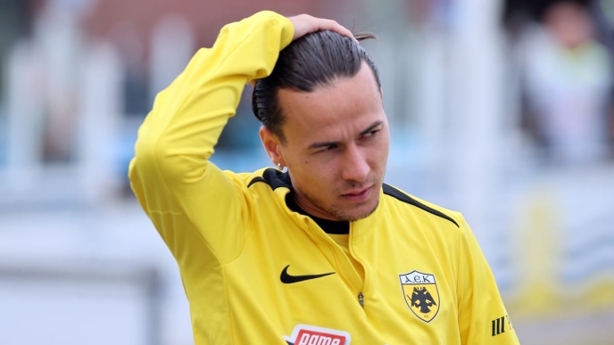 Ο Ρόμπερτ Λιούμπισιτς της ΑΕΚ