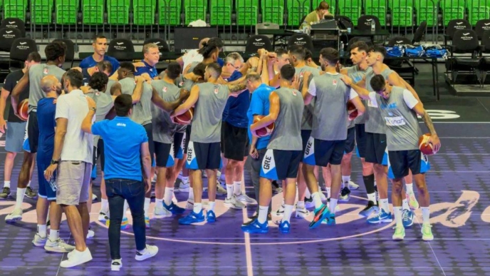 EuroBasket 2025, Ελλάδα: Με Λιόλιο και Ντικούδη η προπόνηση