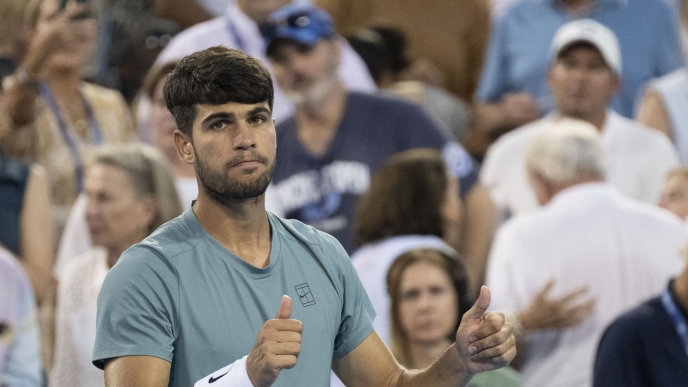 O Αλκαράθ τον τίτλο στο Σινσινάτι, ο Σίνερ αποσύρθηκε μετά το 5ο game