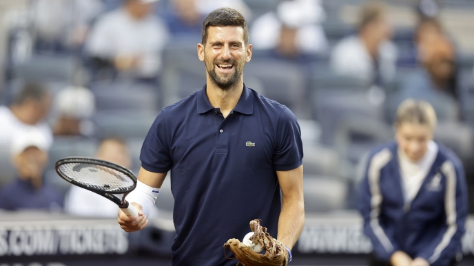 O Τζόκοβιτς αποθεώθηκε στο γήπεδο των New York Yankees