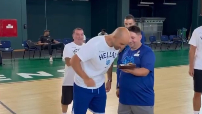 Ο Βασίλης Σπανούλης