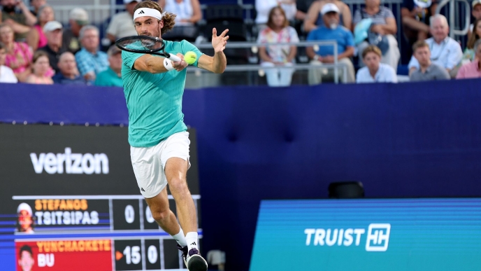 O Στέφανος Τσιτσιπάς