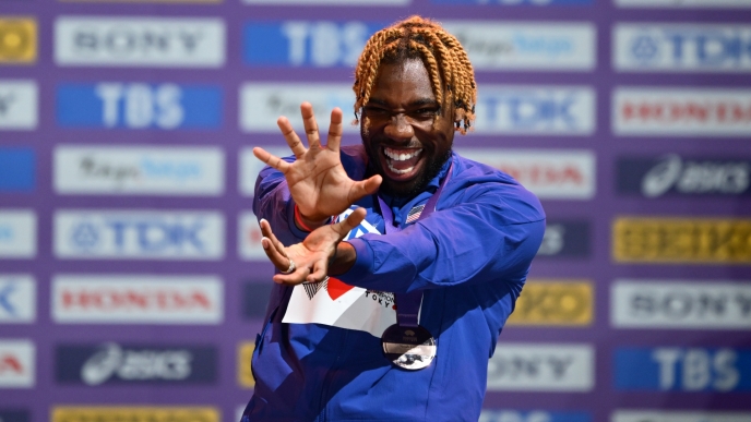 Νόα Λάιλς, Παγκόσμιο πρωτάθλημα στίβου