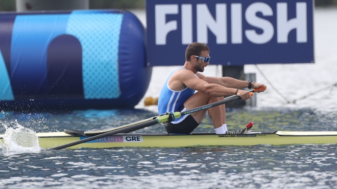 Στέφανος Ντούσκος, Παγκόσμιο πρωτάθλημα κωπηλασίας