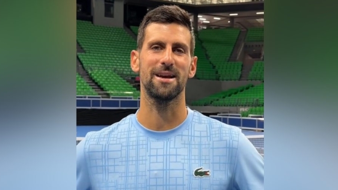  Ο Νόβακ Τζόκοβιτς από το Telekom Center Athens απηύθυνε κάλεσμα στον κόσμο να δώσει το «παρών» στο Hellenic Championship