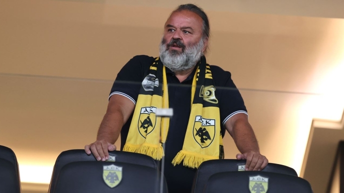Ο Μάριος Ηλιόπουλος, ιδιοκτήτης της ΑΕΚ