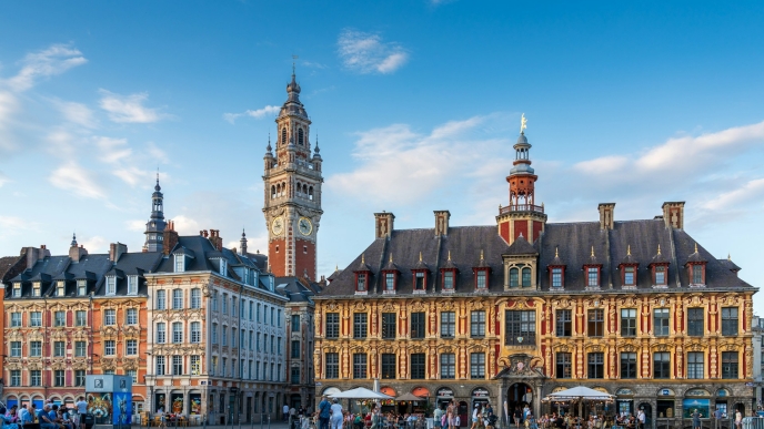 Κτίρια από την πόλη της Λιλ