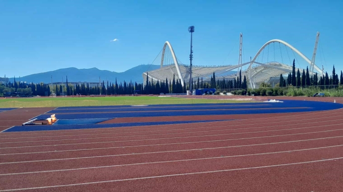 Άλλη εικόνα τα βοηθητικά στάδια στο ΟΑΚΑ