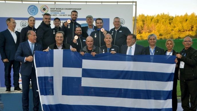 Χάλκινο στο ομαδικό του σκητ ανδρών η Ελλάδα στο παγκόσμιο πρωτάθλημα της Μαλακάσας