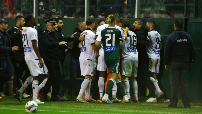 Η ένταση στο Παναθηναϊκός - ΠΑΟΚ