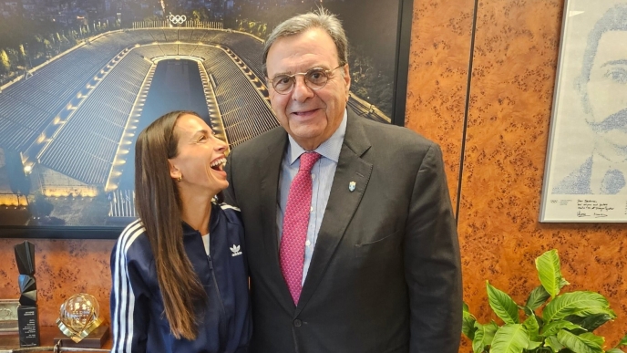  Η Αναστασία Μαρινάκου στο πρόγραμμα «Υιοθετήστε έναν Αθλητή» της Ελληνικής Ολυμπιακής Επιτροπής