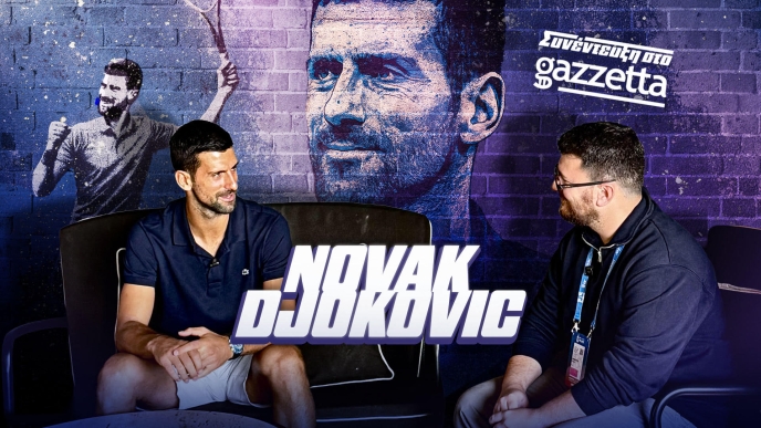 Νόβακ Τζόκοβιτς, Gazzetta, συνέντευξη, Hellenic Championship