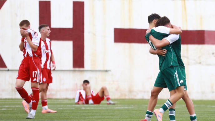 Πρώτος και αήττητος ο Παναθηναϊκός στην Κ17, κέρδισε με 1-0 στην έδρα του Ολυμπιακού