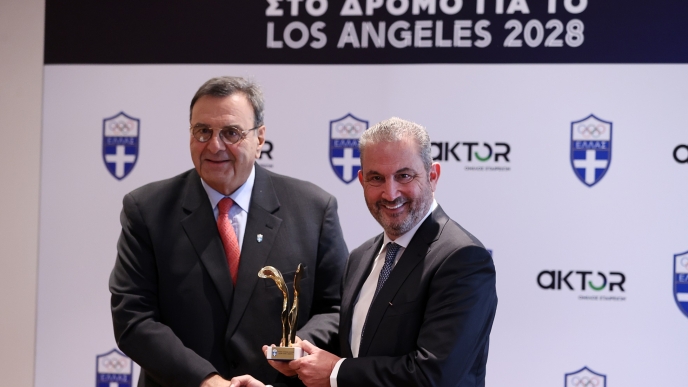 O Όμιλος AKTOR «Χρυσός» Χορηγός της Ελληνικής Ολυμπιακής Επιτροπής έως το «Λος Άντζελες 2028»