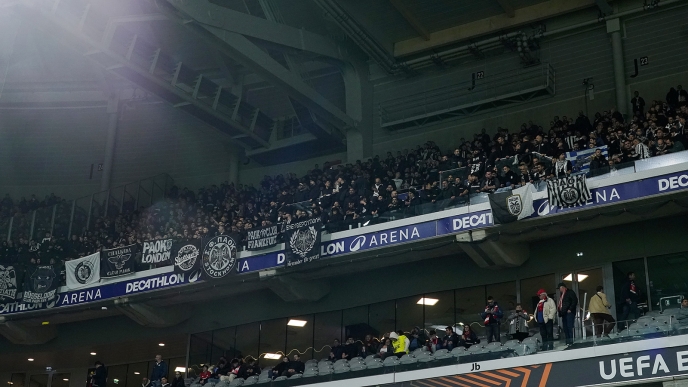 Οι οπαδοί του ΠΑΟΚ