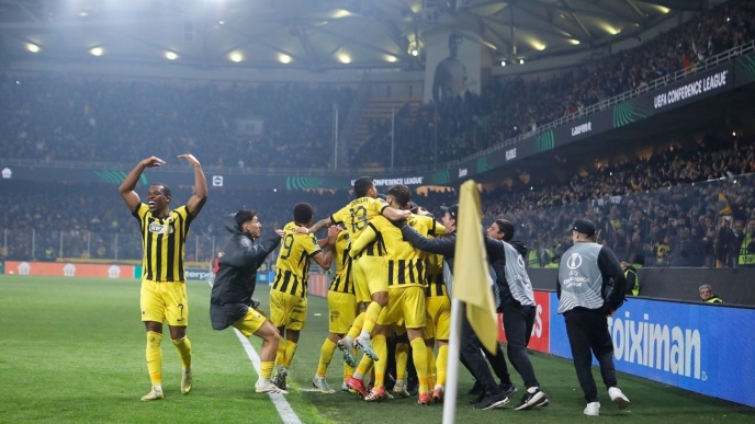 ΑΕΚ-Κραϊόβα, το γκολ του Κουτέσα που έδωσε την πρόκριση