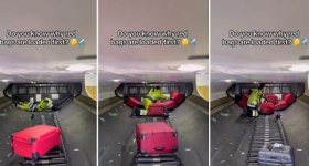 Τι συμβαίνει με τις κόκκινες βαλίτσες στα αεροπλάνα: Το TikTok που έγινε viral δίνει την εξήγηση