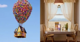 Το Airbnb έφτιαξε το σπίτι από το «Up» της Pixar: Αιωρείται 15 μέτρα πάνω από το έδαφος (vid)
