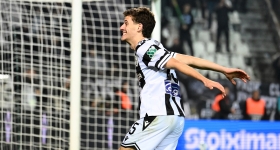 Ο Κωνσταντέλιας πανηγυρίζει εναντίον του Παναθηναϊκού