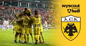 Σάμσουνσπορ - ΑΕΚ 1-2, οι πανηγυρισμοί στο γκολ του Μαρίν