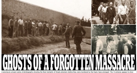 Πρώτο θέμα στην Daily Mail οι φωτογραφίες των εκτελεσθέντων στην Καισαριανή το 1944