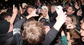 Η άφιξη της ΑΕΚ στον Βόλο