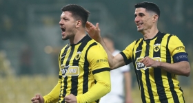 ΑΕΚ-Κηφισιά, το γκολ του Γιόβιτς