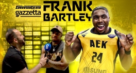 Μπάρτλεϊ στο Gazzetta: «Ήρθα για να πάρω το BCL, λατρεύω να παίζω για τον Σάκοτα»