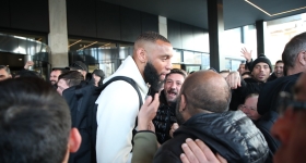 Αναχώρηση ΑΕΚ από ξενοδοχείο