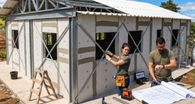 Ζευγάρι παράτησε την πόλη και έχτισε μόνο του σπίτι σε 90 μέρες: Τα κρίσιμα βήματα που δεν συγχωρούν λάθη