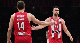 Αυτή είναι η καλύτερη πεντάδα της Euroleague: Μέσα Βεζένκοβ και Μιλουτίνοφ!