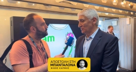 Γιαννάκης στο Gazzetta: «Ευχαριστούμε τον Σάκοτα για την προσφορά του στο ελληνικό μπάσκετ, τον αγαπάμε»